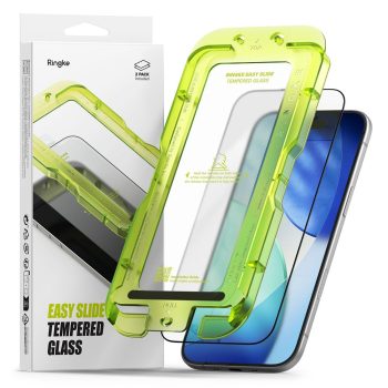   Ringke Easy Slide 2-pack tempered glass iPhone 17 Air edzett üvegfólia