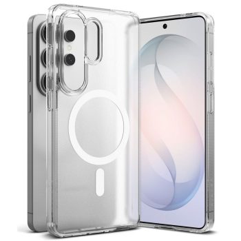   Ringke Fusion Magnetic MagSafe Case Samsung Galaxy S26 Ultra tok, átlátszó