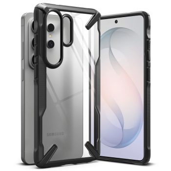   Ringke Fusion X Case Samsung Galaxy S26 Ultra tok, átlátszó-fekete