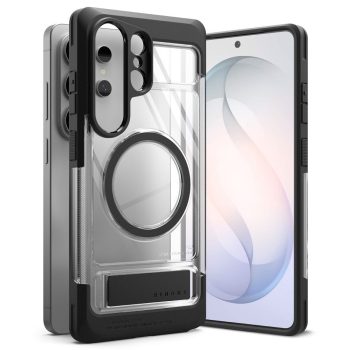   Ringke UX Magnetic MagSafe Case Samsung Galaxy S26 Ultra tok, átlátszó-fekete