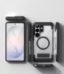 Ringke UX Magnetic MagSafe Case Samsung Galaxy S26 Ultra tok, átlátszó-fekete