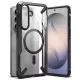 Ringke Fusion X Magnetic MagSafe Case Samsung Galaxy S26+ tok, átlátszó-fekete