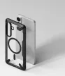 Ringke Fusion X Magnetic MagSafe Case Samsung Galaxy S26+ tok, átlátszó-fekete