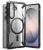 Ringke Fusion X Magnetic MagSafe Case Samsung Galaxy S26 tok, átlátszó-fekete
