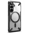 Ringke Fusion X Magnetic MagSafe Case Samsung Galaxy S26 tok, átlátszó-fekete