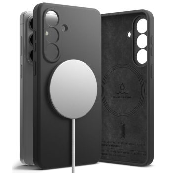 Ringke Silicone MagSafe Case Samsung Galaxy S26 tok, fekete