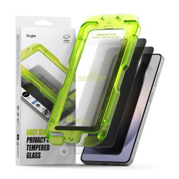   Ringke Easy Slide Privacy Tempered Glass 2-Pack Samsung Galaxy S26 betekintésvédő üvegfólia