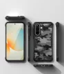 RINGKE FUSION X GALAXY A57 5G CAMO tok, fekete