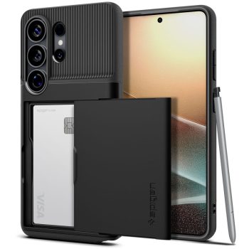   Spigen Slim Armor CS Case Samsung Galaxy S26 Ultra tok, fekete