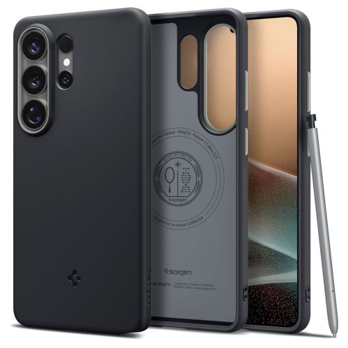 Spigen Nano Pog Mag MagSafe Samsung Galaxy S26 Ultra tok, fekete