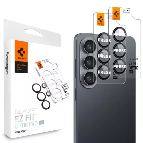 Spigen Optik Pro HD Glas.TR “EZ FIT” Camera Lens Protector Samsung Galaxy S26 2db kameravédő