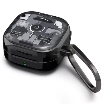   Spigen Ultra Hybrid Zero One Case Samsung Galaxy Buds 4/4 Pro, tok, fekete