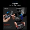 Spigen Ultra Hybrid Zero One Case Samsung Galaxy Buds 4/4 Pro, tok, fekete