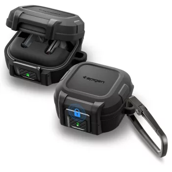   Spigen LOCK FIT SAMSUNG GALAXY BUDS 4/4 PRO, tok, matt fekete