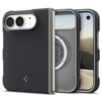   Spigen Nano Pop Mag MagSafe iPhone Black/Duo (ACS11687) tok, fekete-szürke