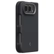 Spigen Nano Pop Mag MagSafe iPhone Black/Duo (ACS11687) tok, fekete-szürke