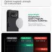 Spigen Nano Pop Mag MagSafe iPhone Black/Duo (ACS11687) tok, fekete-szürke