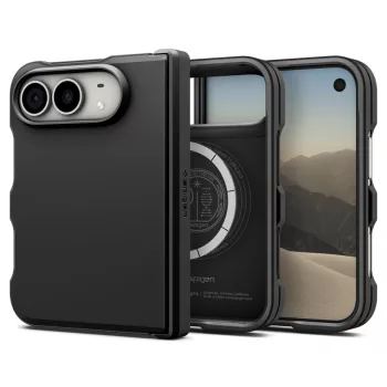 Spigen Tough Armor Mag MagSafe iPhone 18 Duo tok, fekete