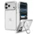 Spigen Ultra Hybrid Optik S MagSafe iPhone 17 Pro / 18 Pro (ACS11921) kameravédő, átlátszó-ezüst