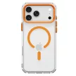 Spigen Ultra Hybrid Optik S MagSafe iPhone 17 Pro / 18 Pro (ACS11923) kameravédő, átlátszó-narancssárga