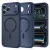 Spigen Ultra Hybrid Mag MagSafe iPhone 18 Pro / 17 Pro (ACS11931) tok, matt sötétkék