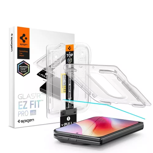 Spigen Glas.tR EZ Fit Pro HD AC iPhone 18 Duo (AGL12014) üvegfólia, átlátszó