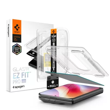   Spigen Glas.tR EZ Fit Pro AC Privacy iPhone 18 Duo (AGL12016) betekintésvédő üvegfólia