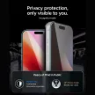 Spigen Glas.tR EZ Fit Pro HD Privacy 1 db iPhone 18 Pro Max (AGL12034) betekintésvédő üvegfólia