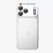 Spigen Optik Pro XL Glas.tR EZ Fit Camera Protector iPhone 18 Pro (AGL12035) kameravédő, sötétszürke