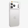 Spigen Glas.tR Camera EZ Fit Optik Pro XL 1 db iPhone 18 Pro (AGL12036) kameravédő, bordó