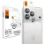 Spigen Optik Pro Glas.tR EZ Fit Camera Protector 2 db iPhone 18 Pro / 18 Pro Max (AGL12046) kameravédő, ezüst