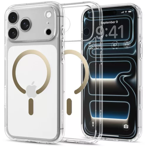 Spigen Ultra Hybrid Mag MagSafe iPhone 18 Pro Max / 17 Pro Max (ACS12120) tok, arany