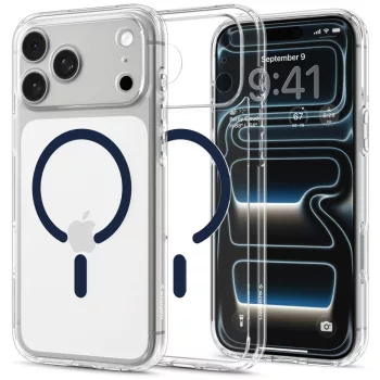   Spigen Ultra Hybrid Mag MagSafe iPhone 18 Pro Max / 17 Pro Max (ACS12121) tok, sötétkék