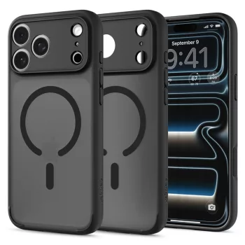   Spigen Ultra Hybrid Mag MagSafe iPhone 18 Pro Max / 17 Pro Max (ACS12123) tok, matt fekete
