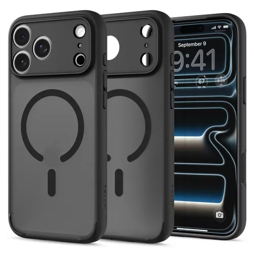 Spigen Ultra Hybrid Mag MagSafe iPhone 18 Pro Max / 17 Pro Max (ACS12123) tok, matt fekete
