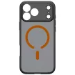 Spigen Ultra Hybrid Mag MagSafe iPhone 18 Pro Max / 17 Pro Max (ACS12125) tok, fekete-narancssárga