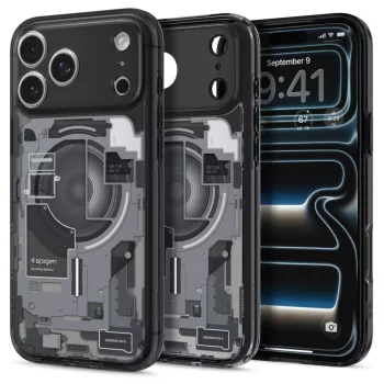   Spigen Ultra Hybrid Mag MagSafe zero one iPhone 18 Pro Max / 17 Pro Max (ACS12128) tok, fekete