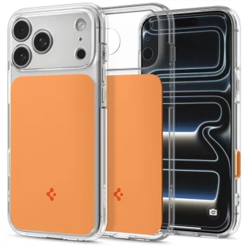  Spigen Ultra Hybrid "T" Mag MagSafe iPhone 18 Pro Max / 17 Pro Max (ACS12133) tok, narancssárga