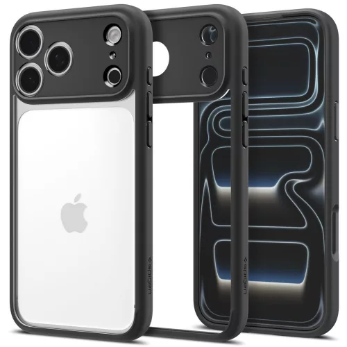 Spigen Ultra Hybrid iPhone 18 Pro / 17 Pro (ACS12154) tok, fekete