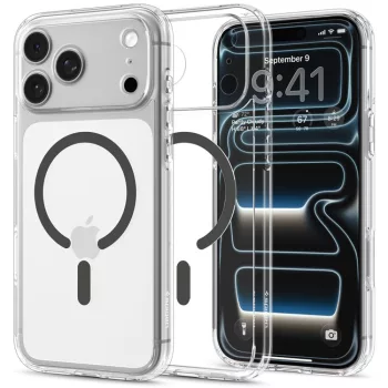   Spigen Ultra Hybrid Mag MagSafe iPhone 18 Pro / 17 Pro (ACS12156) tok, grafitszürke