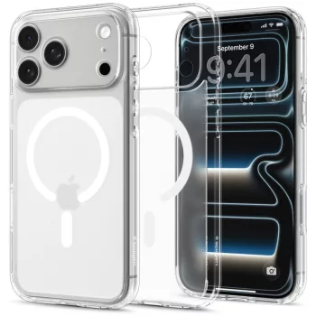   Spigen Ultra Hybrid MagSafe iPhone 17 Pro / 18 Pro (ACS12161) tok, matt átlátszó