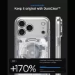 Spigen Ultra Hybrid Mag MagSafe zero one iPhone 18 Pro / 17 Pro (ACS12163) tok, átlátszó