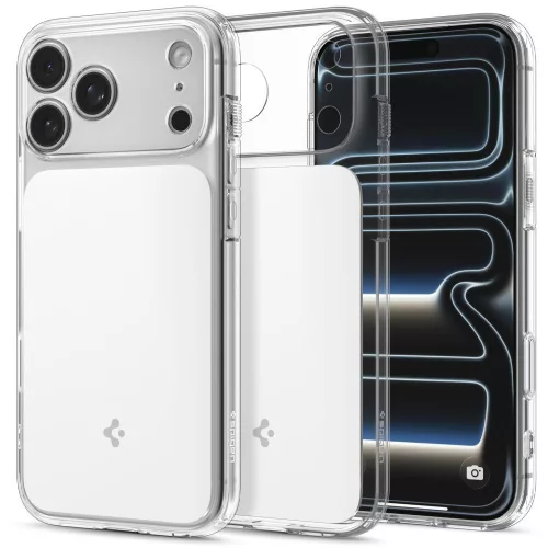 Spigen Ultra Hybrid "T" Mag MagSafe iPhone 18 Pro / 17 Pro (ACS12169) tok, átlátszó