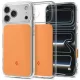 Spigen Ultra Hybrid "T" Mag MagSafe iPhone 18 Pro / 17 Pro (ACS12170) tok, narancssárga