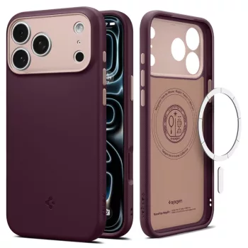   Spigen Nano Pop Mag MagSafe beam iPhone 18 Pro / 17 Pro tok, bordó