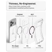Spigen Ultra Hybrid MagSafe iPhone 17 Pro Max / 18 Pro Max tok, átlátszó-bordó