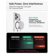 Spigen Ultra Hybrid MagSafe iPhone 17 Pro Max / 18 Pro Max tok, átlátszó-bordó