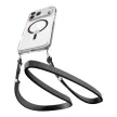 Spigen Ultra Hybrid MagSafe iPhone 17 Pro / 18 Pro tok, átlátszó-bordó