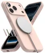 Ringke Silicone Magnetic MagSafe iPhone 18 Pro Max tok, bézs