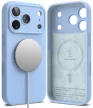 Ringke Silicone Magnetic MagSafe iPhone 18 Pro Max tok, világoskék